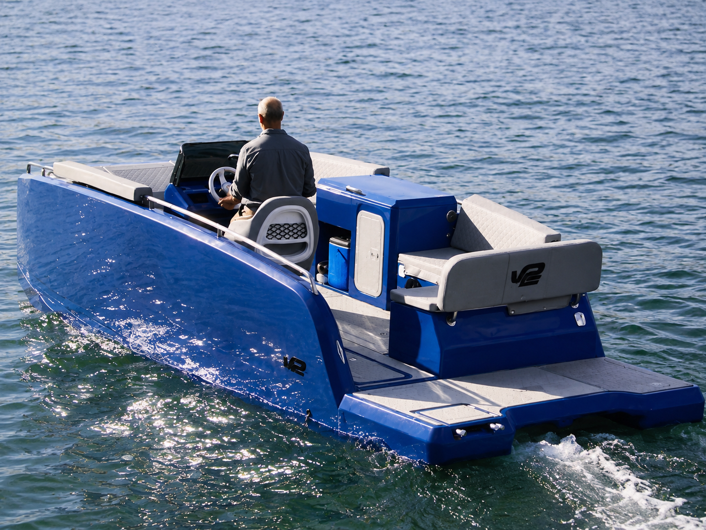 3D printed catamaran marine boat