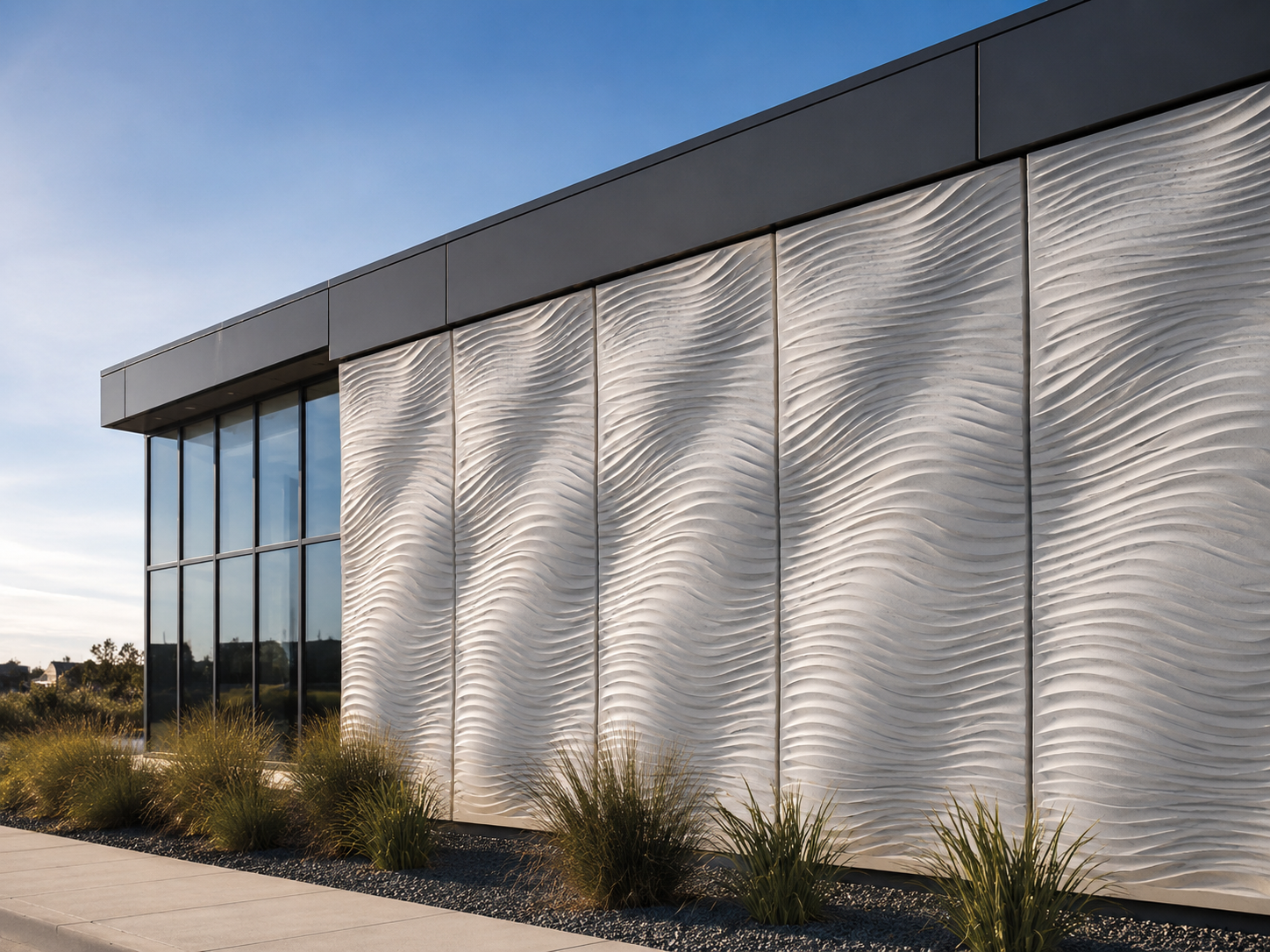 Heron AM architectural facade